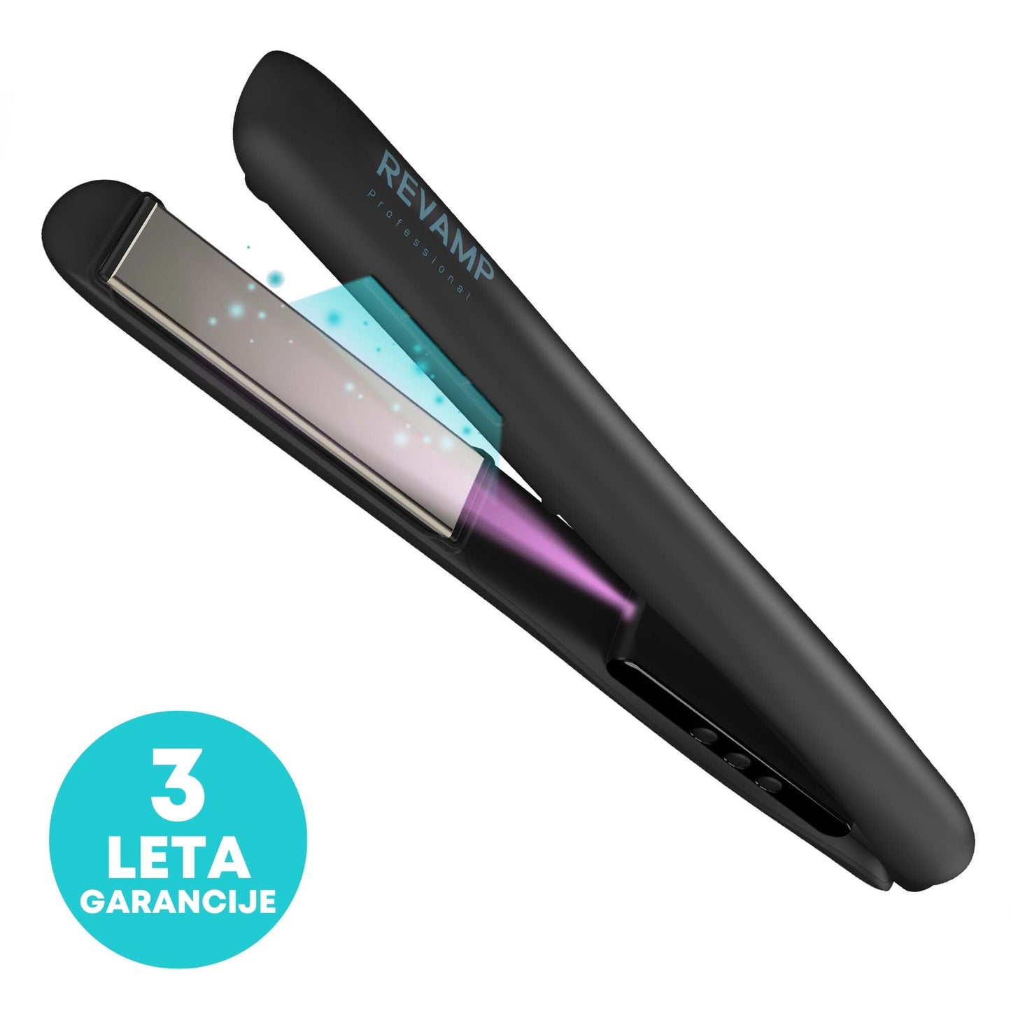 REVAMP Progloss Ion Shine Ceramic Hair Straightener ST-1850 likalnik za lase