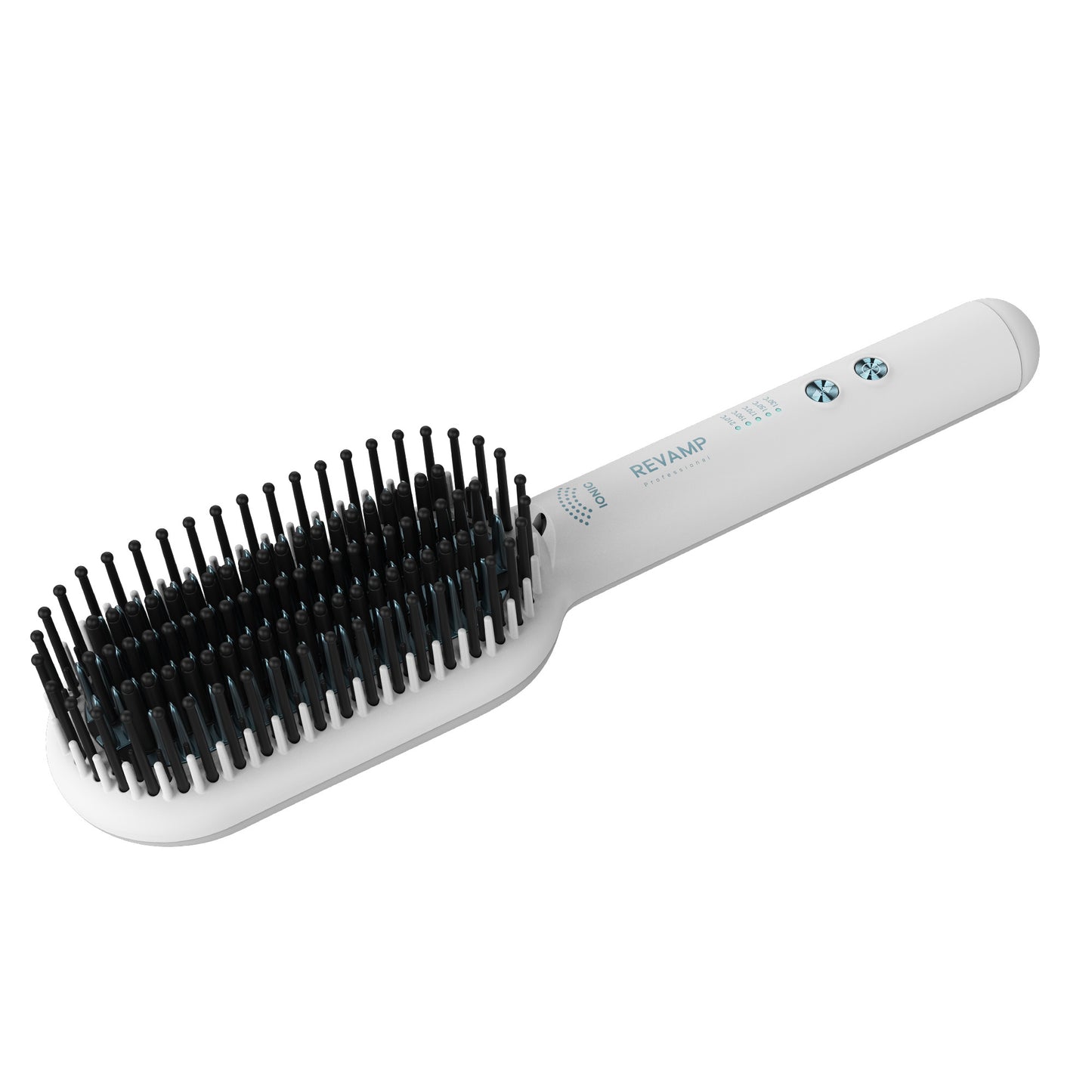 REVAMP Progloss Deepform Ceramic Straightening Brush White BR-1850 krtača za lase