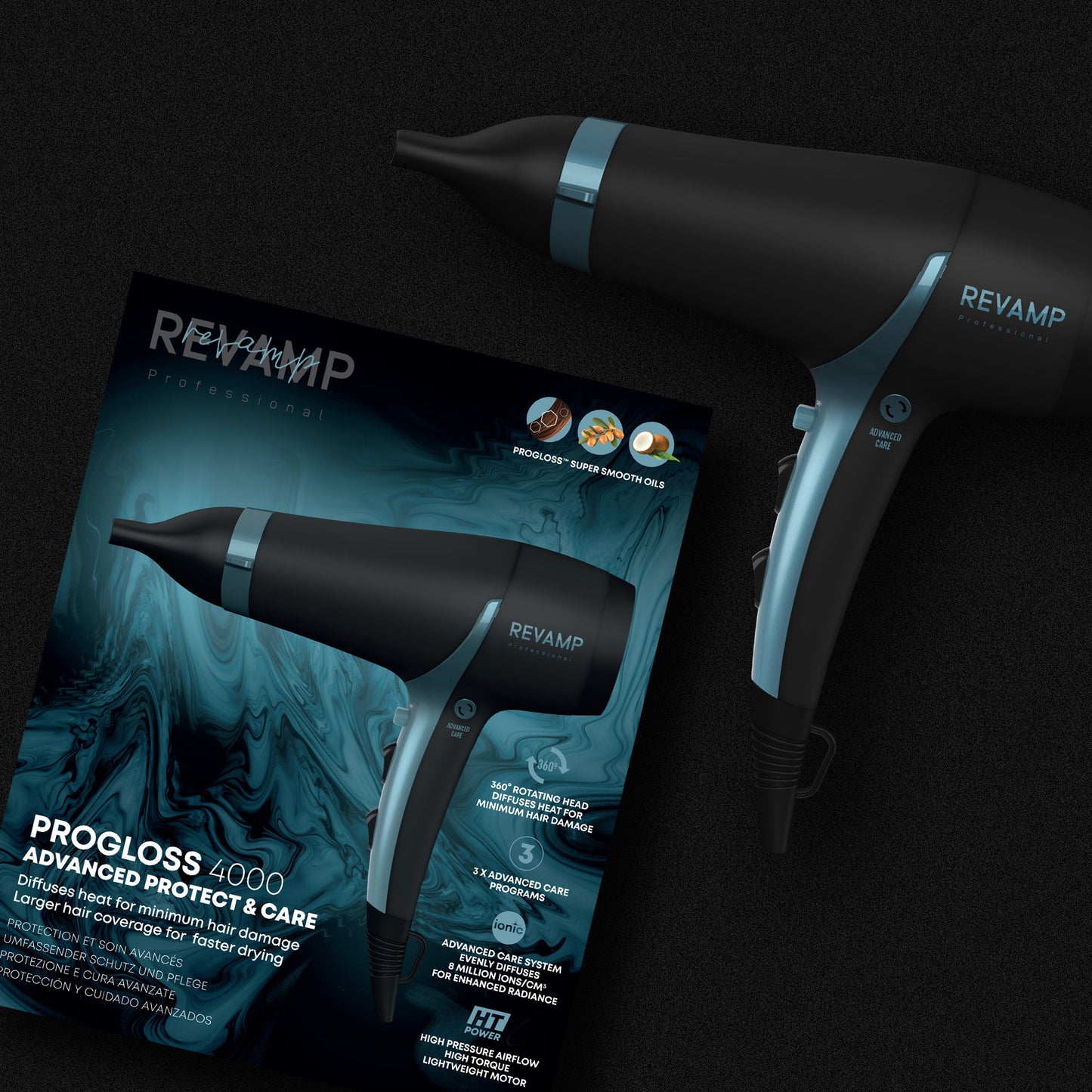 REVAMP Proglos DR-4000 sušilnik za lase