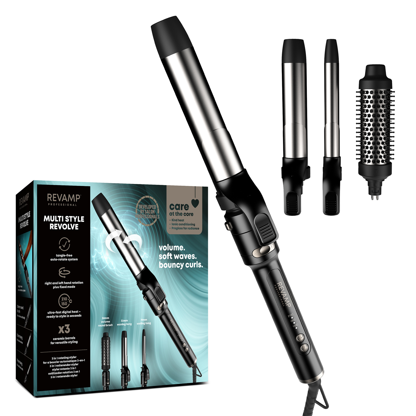 REVAMP Multi-Style Revolve 3-in-1 Revolving Styler CL-3500 rotacijski oblikovalnik las