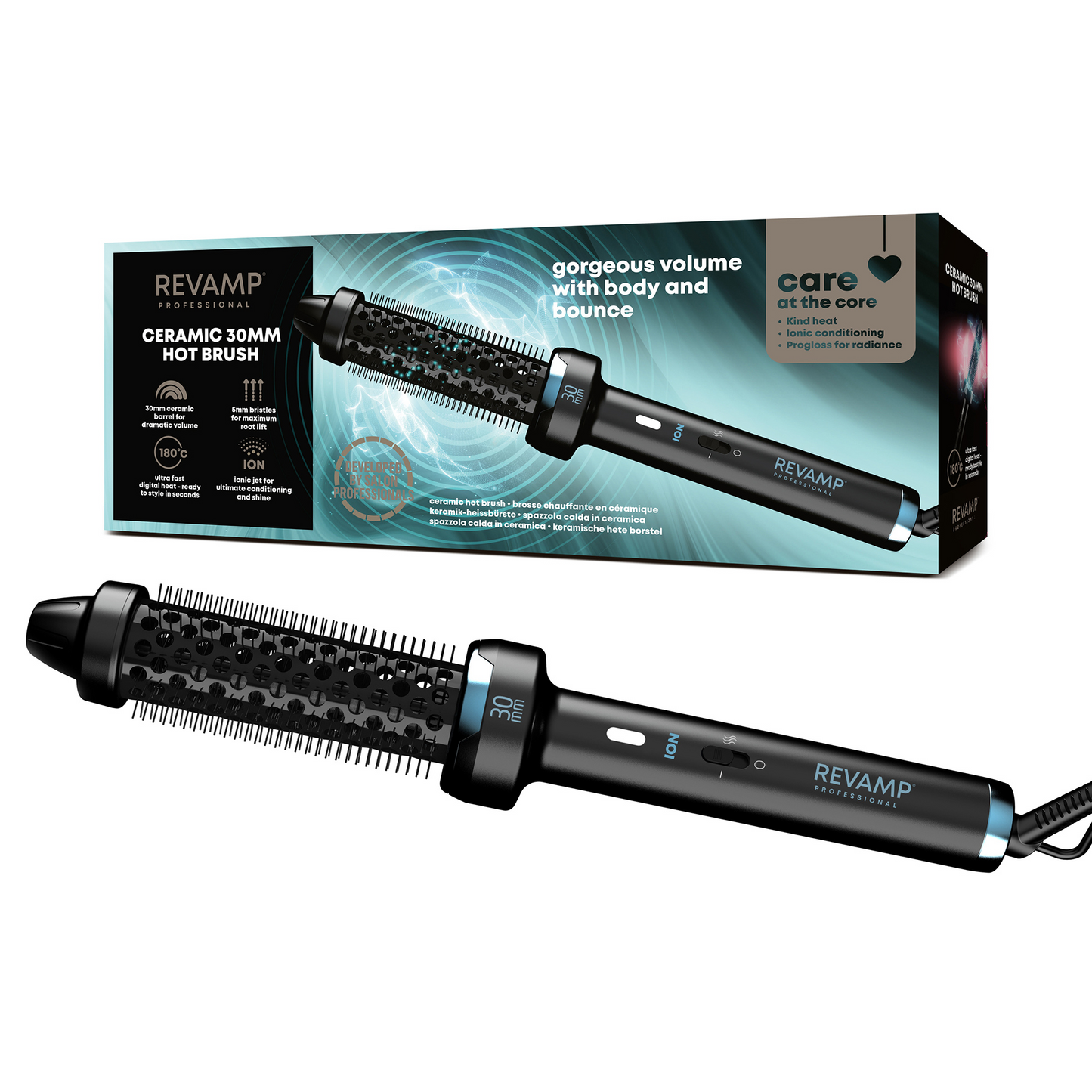 REVAMP Ceramic 30mm Hot Brush BR-1300A krtača za lase