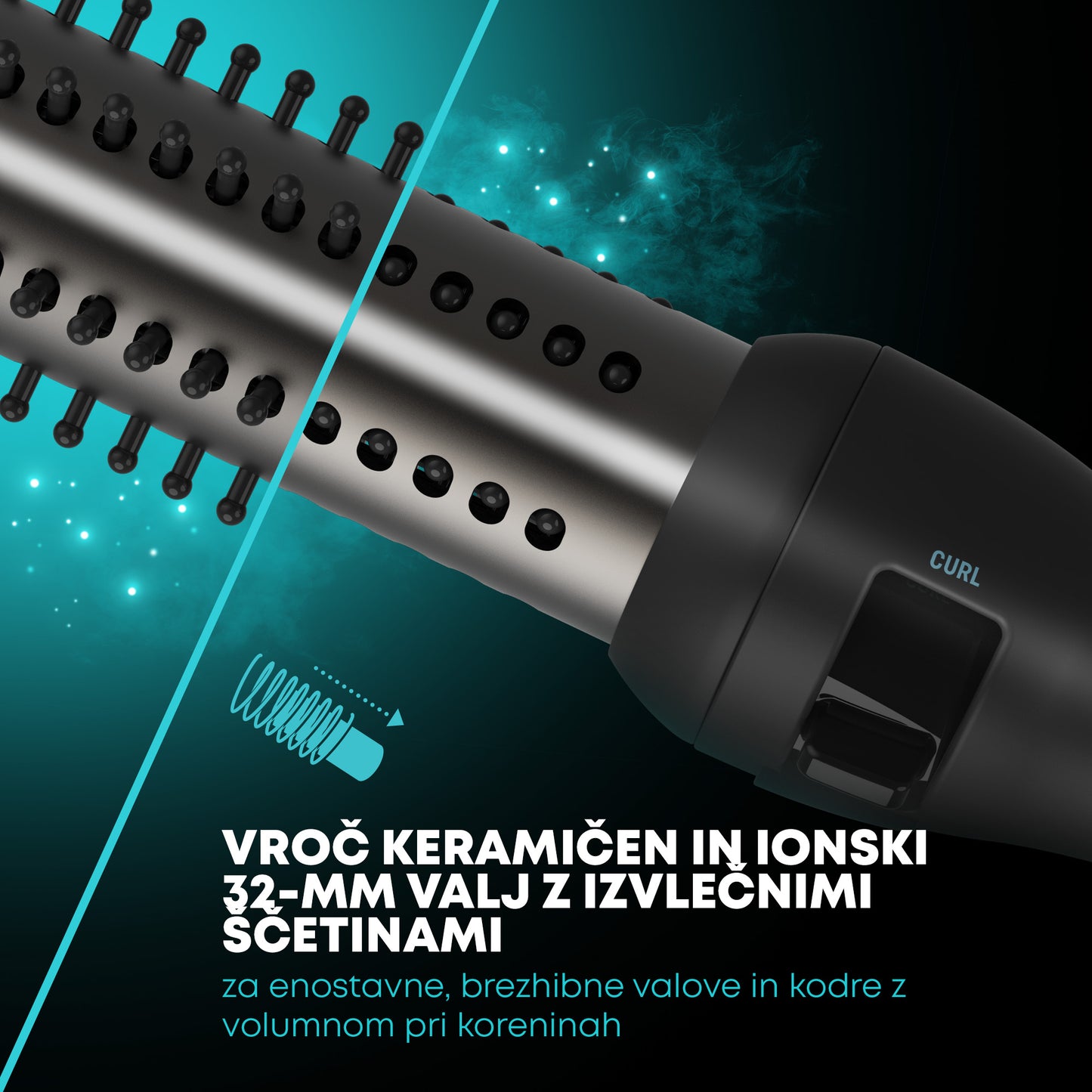 REVAMP PROGLOSS VOLUME & WAVE BR-1350 KRTAČA ZA OBLIKOVANJE LAS