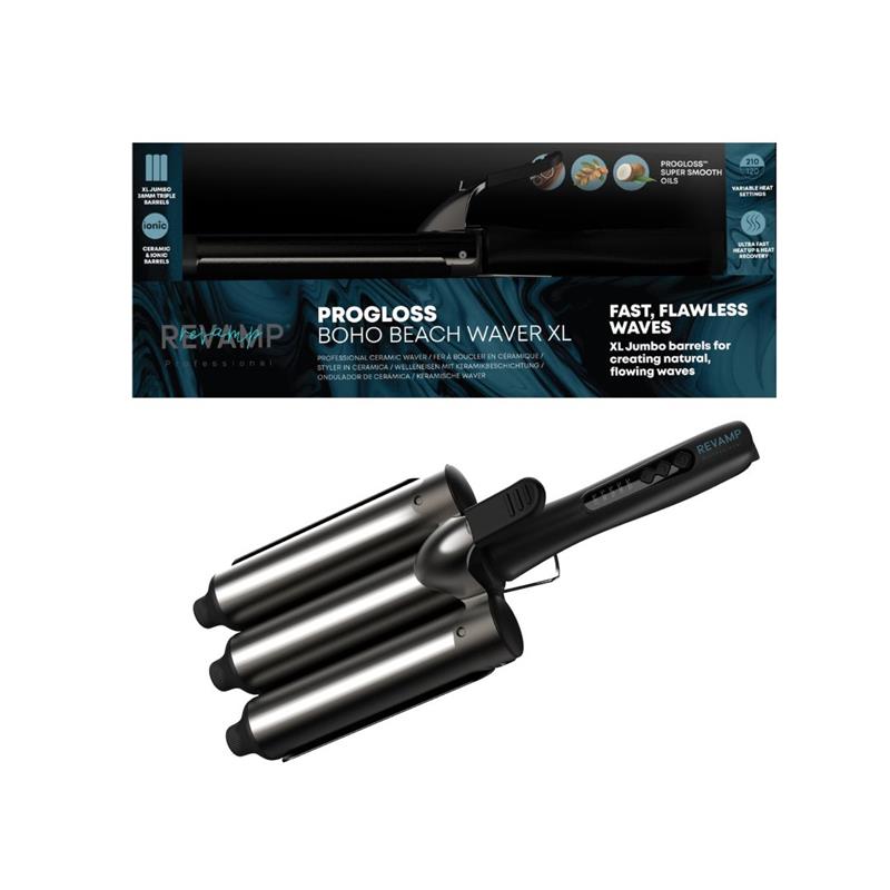 REVAMP PROGLOSS BOHO BEACH WAVER XL WV-2500 KODRALNIK ZA LASE