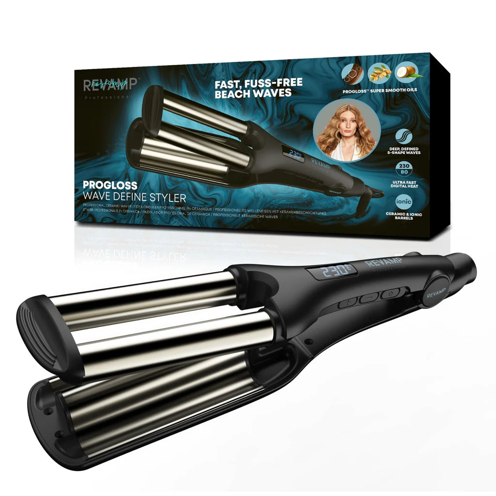 REVAMP Progloss Wave Define Styler WV-1750 kodralnik za lase