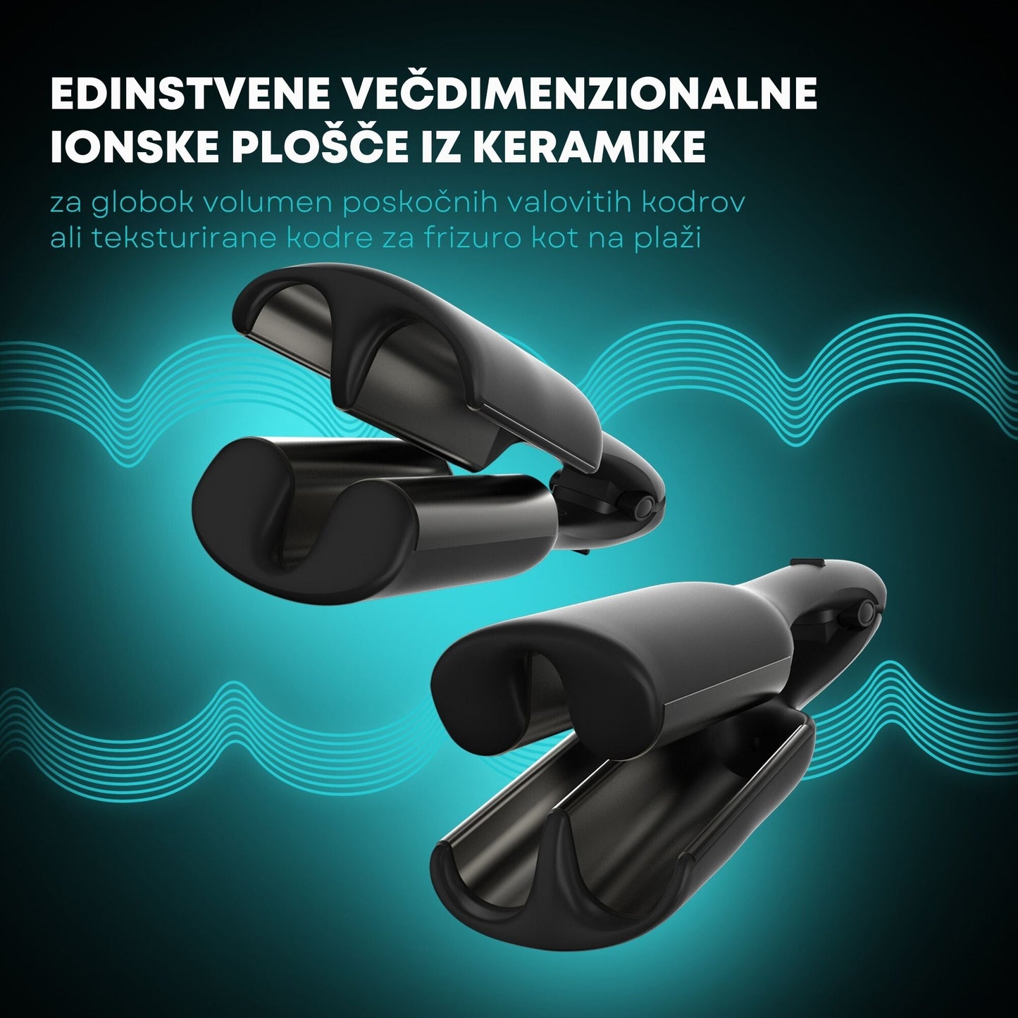 REVAMP PROGLOSS 2-IN-1 BEACH & VOLUME WAVER WV-3000 KODRALNIK ZA LASE