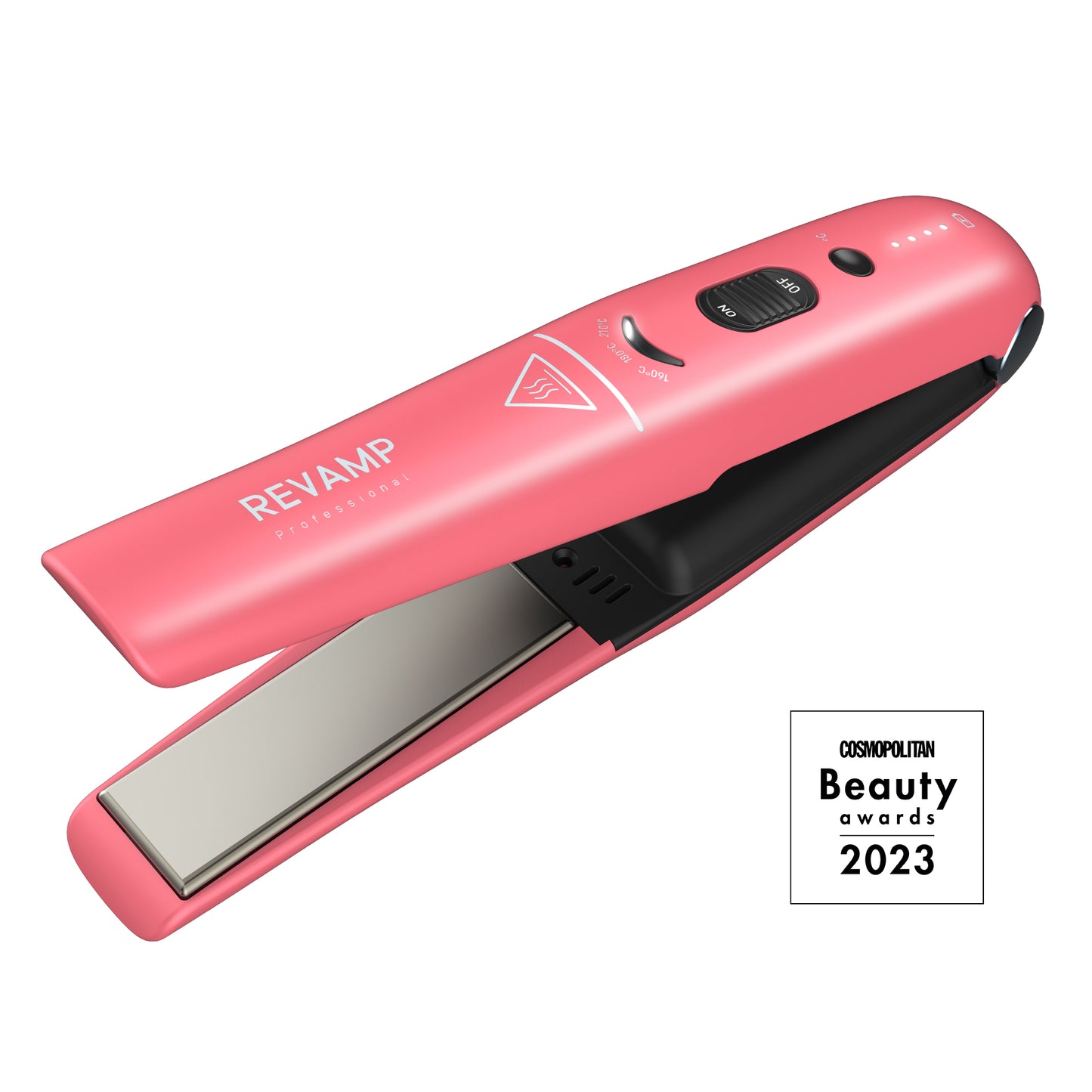 REVAMP PROGLOSS LIBERATE CORDLESS COMPACT ST-1700 BREZŽIČNI LIKALNIK ZA LASE - ROZA BARVE