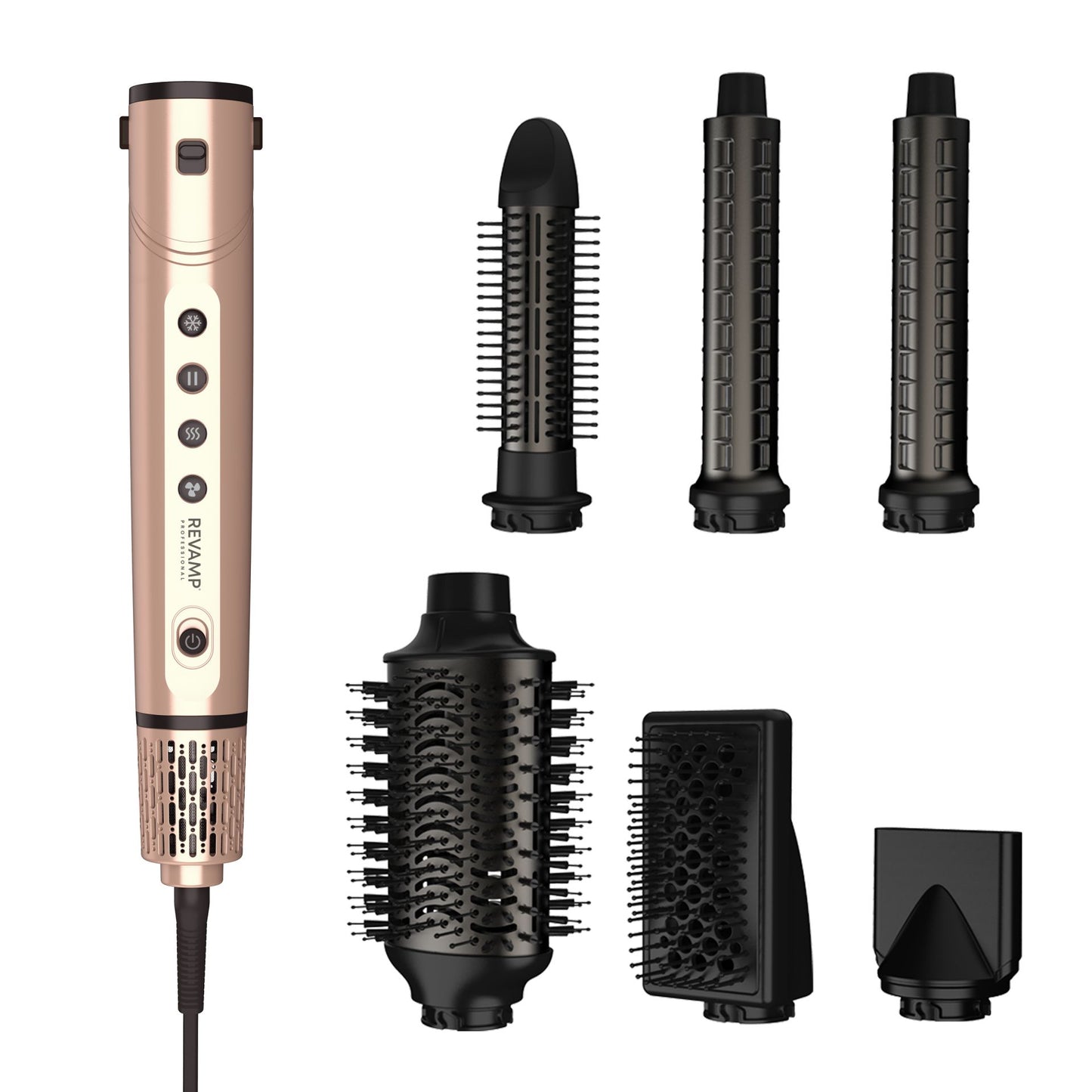 REVAMP Dynamic Radiance Pro DR-2850GD 7-v-1 sušilnik in oblikovalec las