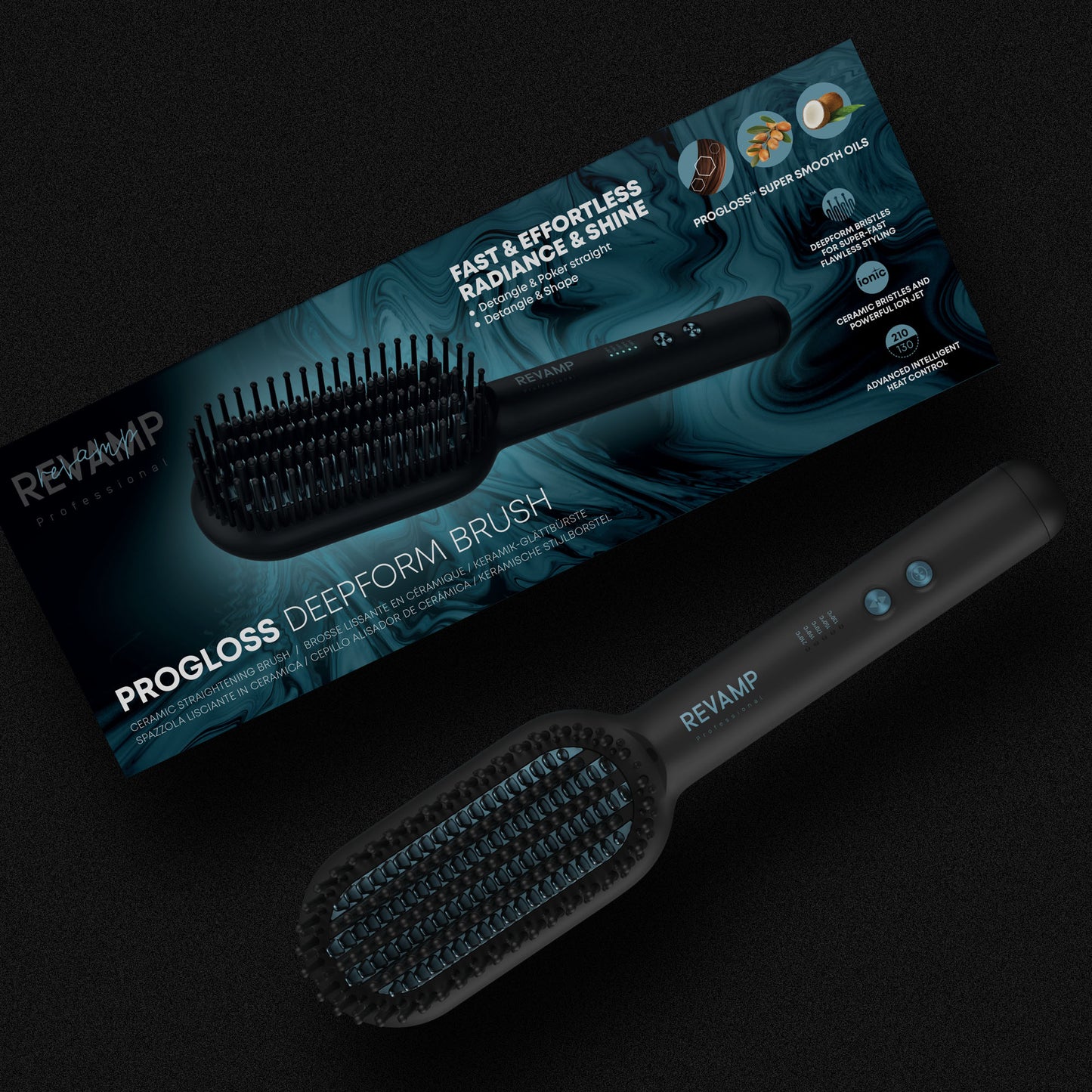 REVAMP Progloss Deepform Brush BR-2000 krtača za lase